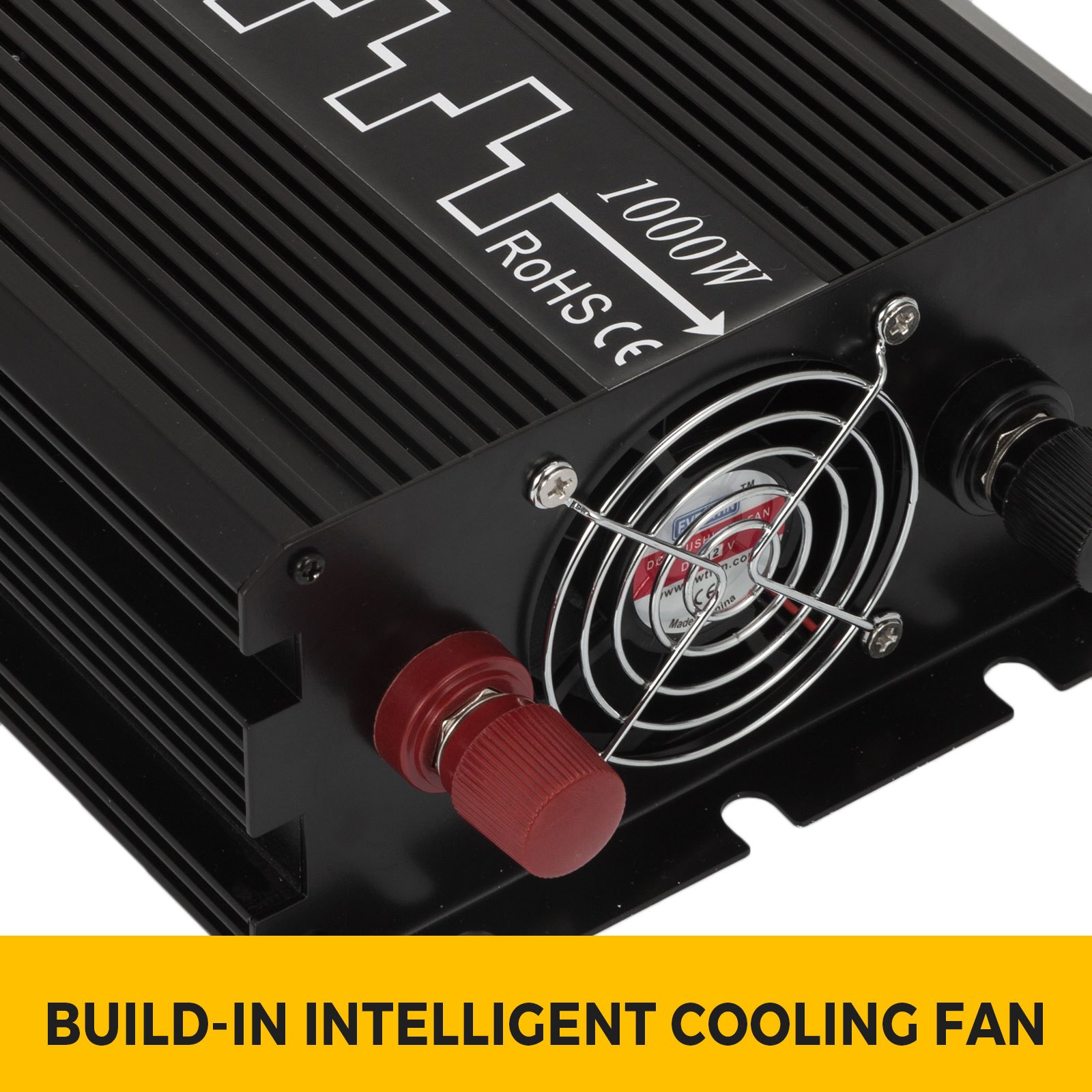 Mod Sinus Spannungswandler 12v 230v 1000w Max.2000w Wechselrichter Inverter