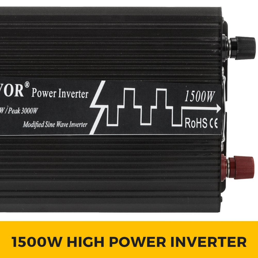Spannungswandler Wechselrichter 12V DC to 230V AC Modified Inverter 1500W  3000W