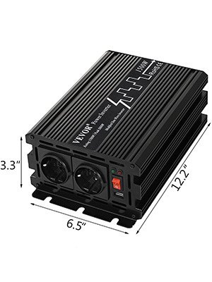 Spannungswandler 1500 3000 Watt 24v 230v Wechselrichter Softstart Neu