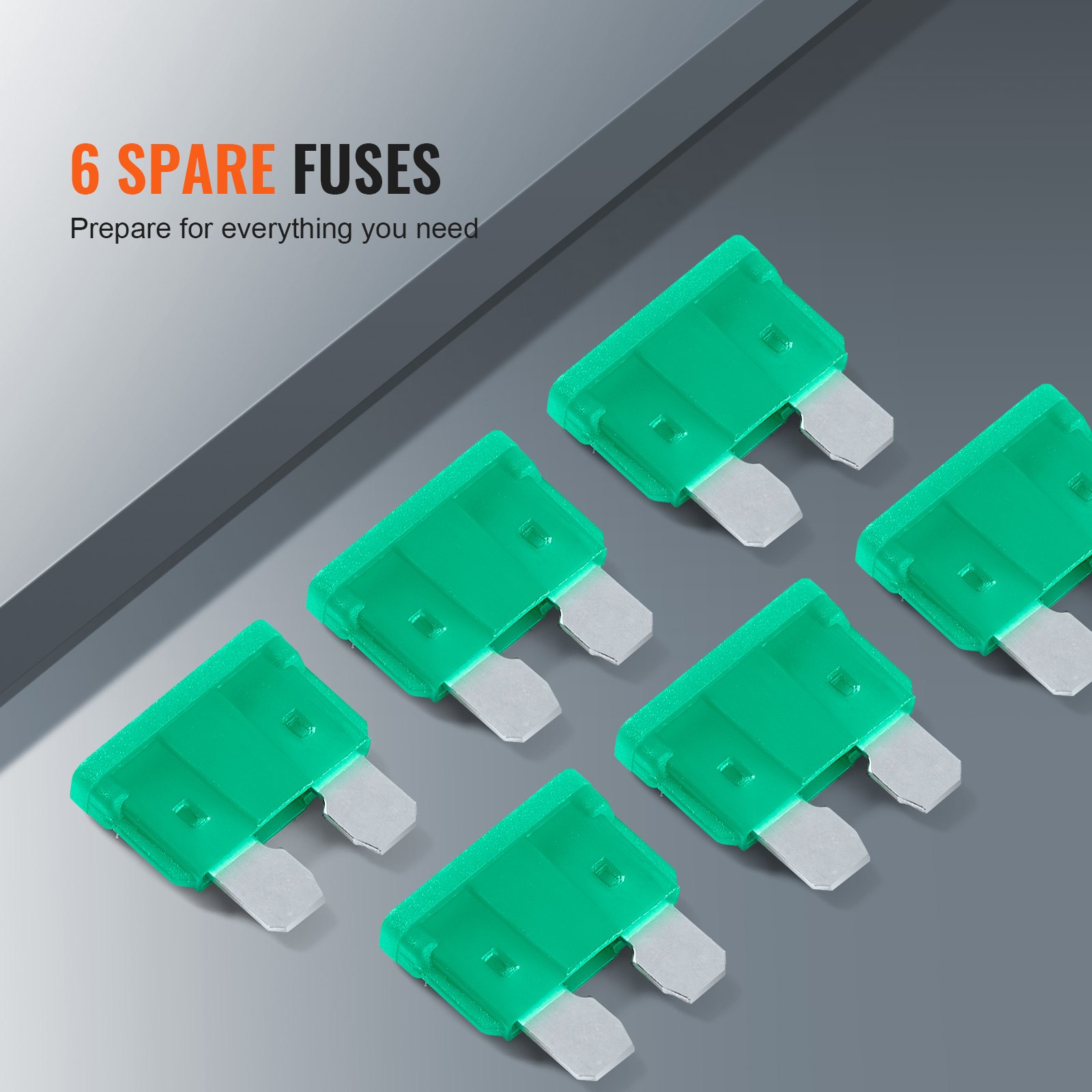 VEVOR sine wave inverter, 1500 W DC 12 V AC 230 V inverter with 2 AC sockets, 2 USB ports, 1 Type-C port, 6 spare fuses for small household appliances such as smartphones and laptops