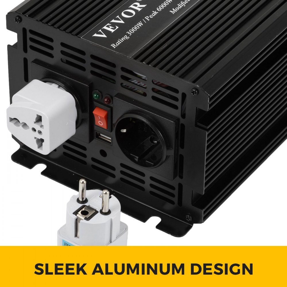 Spannungswandler 3000w 6000w 12v 230v Wechselrichter Inverter Fernbedienung