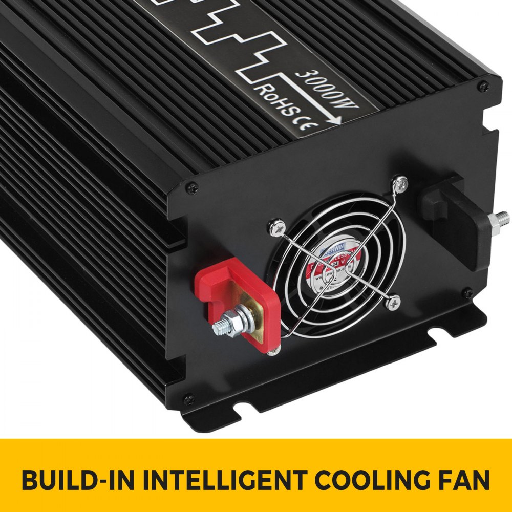 3000w/6000w 12v Zu 230v Spannungswandler Umformer Wechselrichter Lcd Usb Lkw