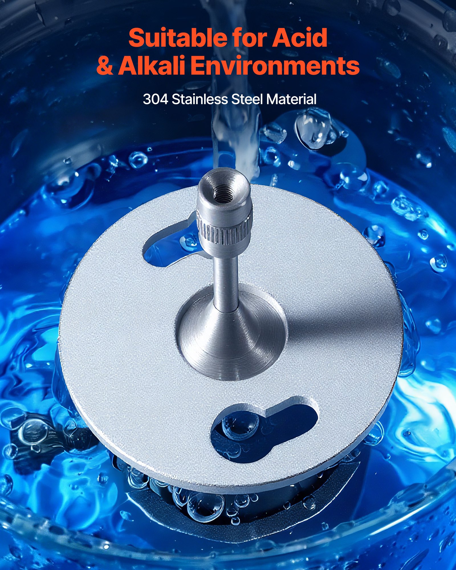 VEVOR Rotoren Ersatz für Digitalanzeige Rotationsviskosimeter, Inkl. 0# Spindel aus 304 Edelstahl, 1-80 cP Laborprüfgerät, Exkl. für VEVOR Viskositätsmessgerät Modell NDJ-5S NDJ-8S SNB-2T LVDV-2T