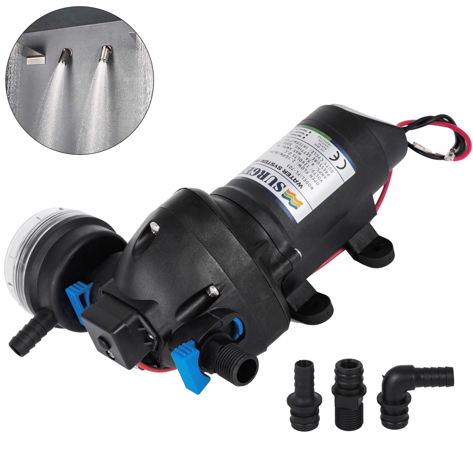 Druckluftmembranpumpe Doppelmembranpumpe Diaphragm Pump Membranpumpe 11lpm 55psi