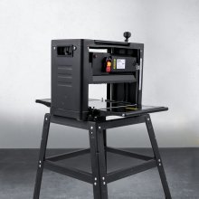 VEVOR Dickenhobelmaschine Max. Hobelbereite 305 mm Abricht und Dickenhobel 0-3 mm Hobelmaschine 2000 W Holzbearbeitung Dickenhobel 6-160 mm Thicknesser mit Ständer 8000 U/min Dickholzhobelmaschine