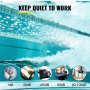 VEVOR Schwimmbadpumpe 750 W 1 PS Poolpumpen Max. Durchfluss 19200 L/H Filterpumpe Geschwindigkeit 3450 U/min Umwälzpumpe Max. Temperatur 50° C Wasserpumpe Pool ideal für Schwimmbäder Thermalbäder SPA