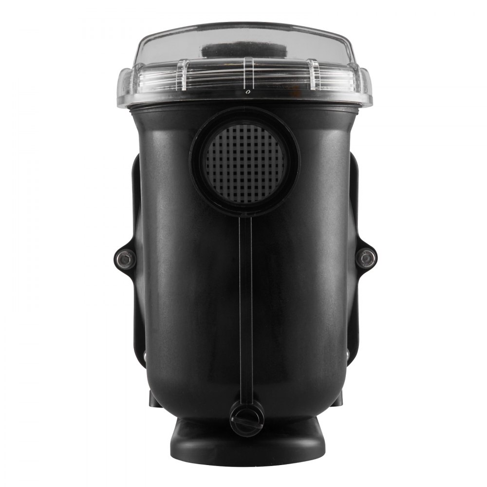 VEVOR Schwimmbadpumpe, 2 PS, 115 GPM max. Durchfluss, Einzelgeschwindigkeits-Schwimmbadpumpe, 220 V, 2850 U/min, 15 m max. Förderhöhe, Poolpumpe mit Filterkorb, für Aufstellpools, Whirlpools, Spas
