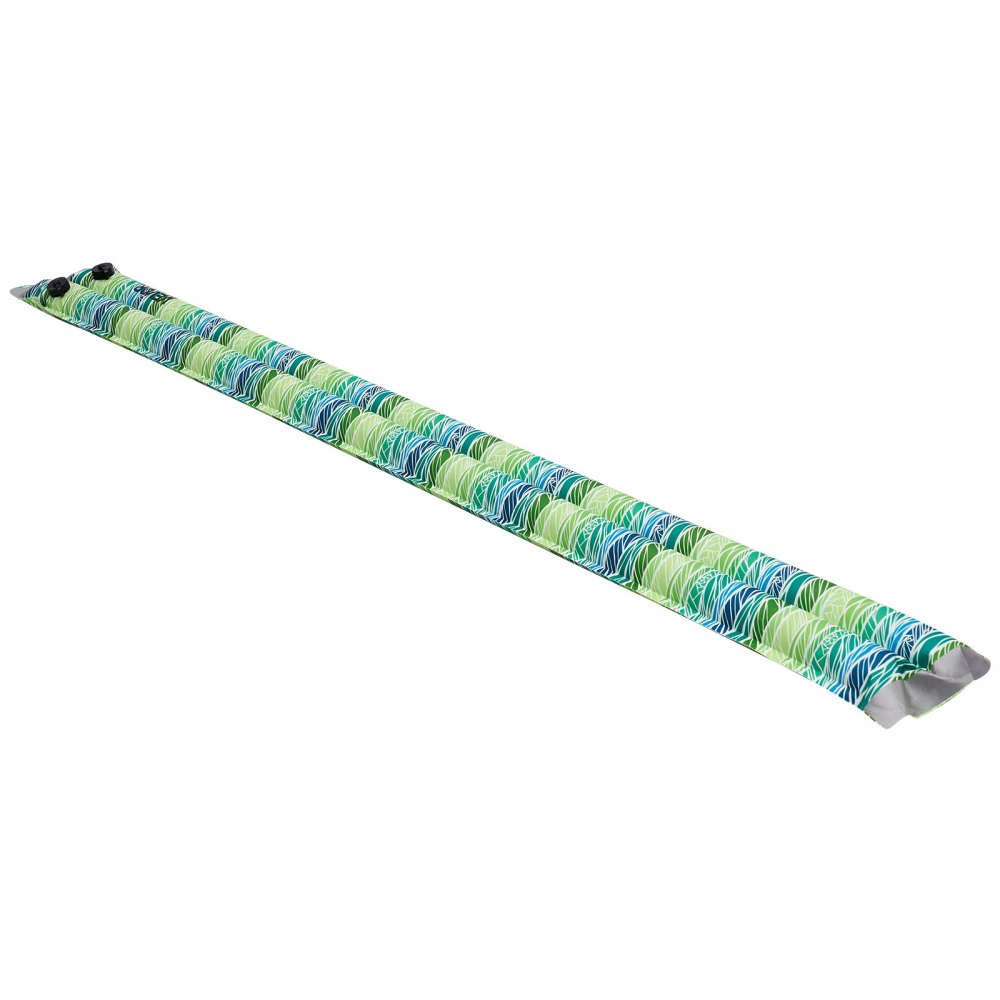 VEVOR Pool Beschwerungssack, 5er Pack à 240x30 cm, 0,3 mm dicke PVC-Wassersäcke mit Reflektorstreifen u. mit auslaufsicherem Schraubverschluss, zur Befestigung von Poolabdeckungen im Winter, grün