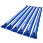 VEVOR Pool Beschwerungssack, 6 Packungen à 121 cm, 0,4 mm dicke PVC-Säcke mit Gewichten mit auslaufsicherem Schraubverschluss, Wassersäcke zur Befestigung von Poolabdeckungen im Winter, blau