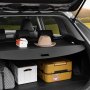 VEVOR Einziehbare Laderaumabdeckung wasserfeste Kofferraumabdeckung für Toyota RAV4 2019–2025 5-Seater, UV-beständige Kofferraumabdeckung aus Aluminiumlegierung & PVC-Lederstruktur