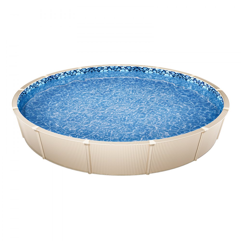 VEVOR Innenfolie Poolfolie Ersatzfolie Innenhülle Schwimmbadfolie φ1006x120cm