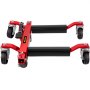 VEVOR 680kg Rangierhilfe pkw, Reifenrad, 1500lbs Rad Dolly Go Jack aus Stahl, Mover für Wohnwagen mit Schnellspannschrauben, pneumatischer Wagenheber, Rangierwagenheber 63 x 41 x 110cm für Geschäfte