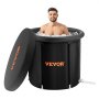 VEVOR Eisbadewanne Eistonne Sportler Kaltwassertherapie Aufblasbar 90x75cm 370L