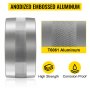VEVOR CNC gefrästes Riemenschleifer-Set für Messerschleifer,Bandschleiferscheiben 100 mm Antriebsrad 75 mm Nachführrad Schleifer Riemenschleifer-Set 50