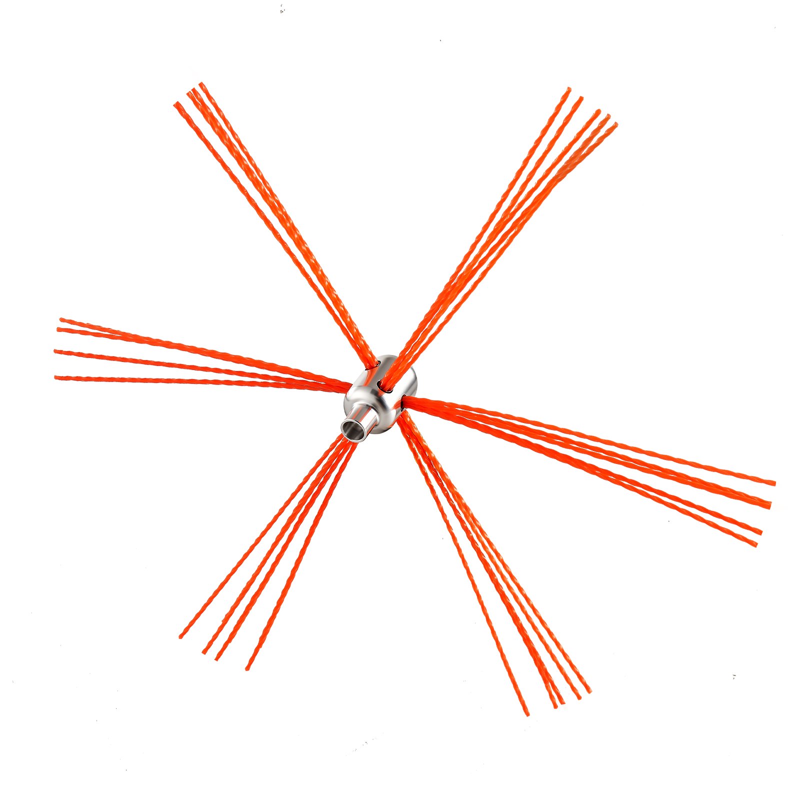 VEVOR Ofenrohrbürste-Set, 9 m max. Länge, Schornsteinbürsten, Schornsteinfeger-Satz, Kaminbürste, um 90° biegbares Kaminreinigungswerkzeug, für quadratische & rechteckige Schornsteine