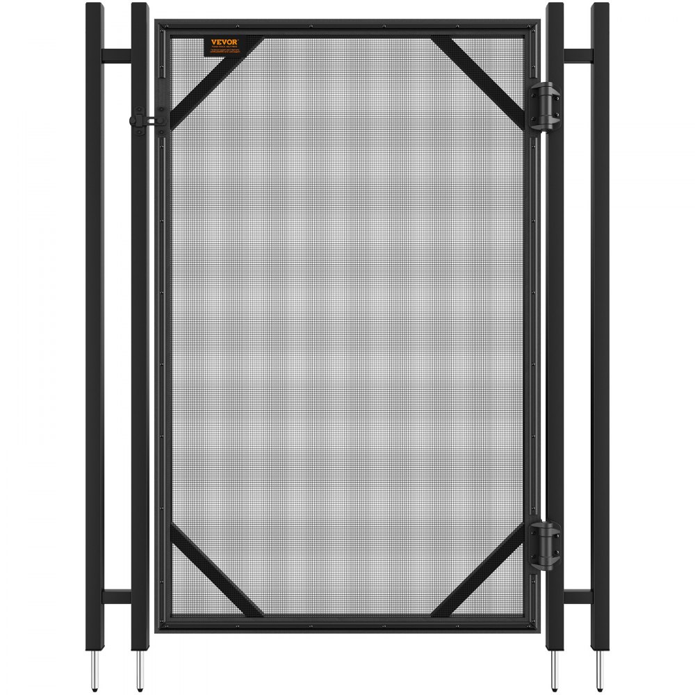 VEVOR Poolzaun-Tor, 1,21 × 0,76 m Pooltor für eingebaute Pools, Pool-Sicherheitszaun-Tor-Set mit Edelstahlriegel, abnehmbarer Kindersicherheits-Poolzaun, einfache DIY-Installation