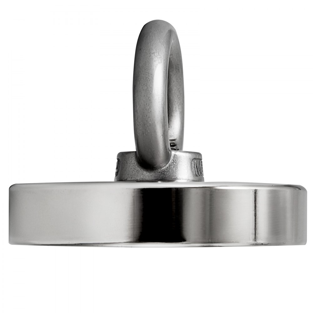 Vevor 90 Mm Neodym Suchmagnet Bergemagnet Starkmagnet 300kg Magnetangeln 20m