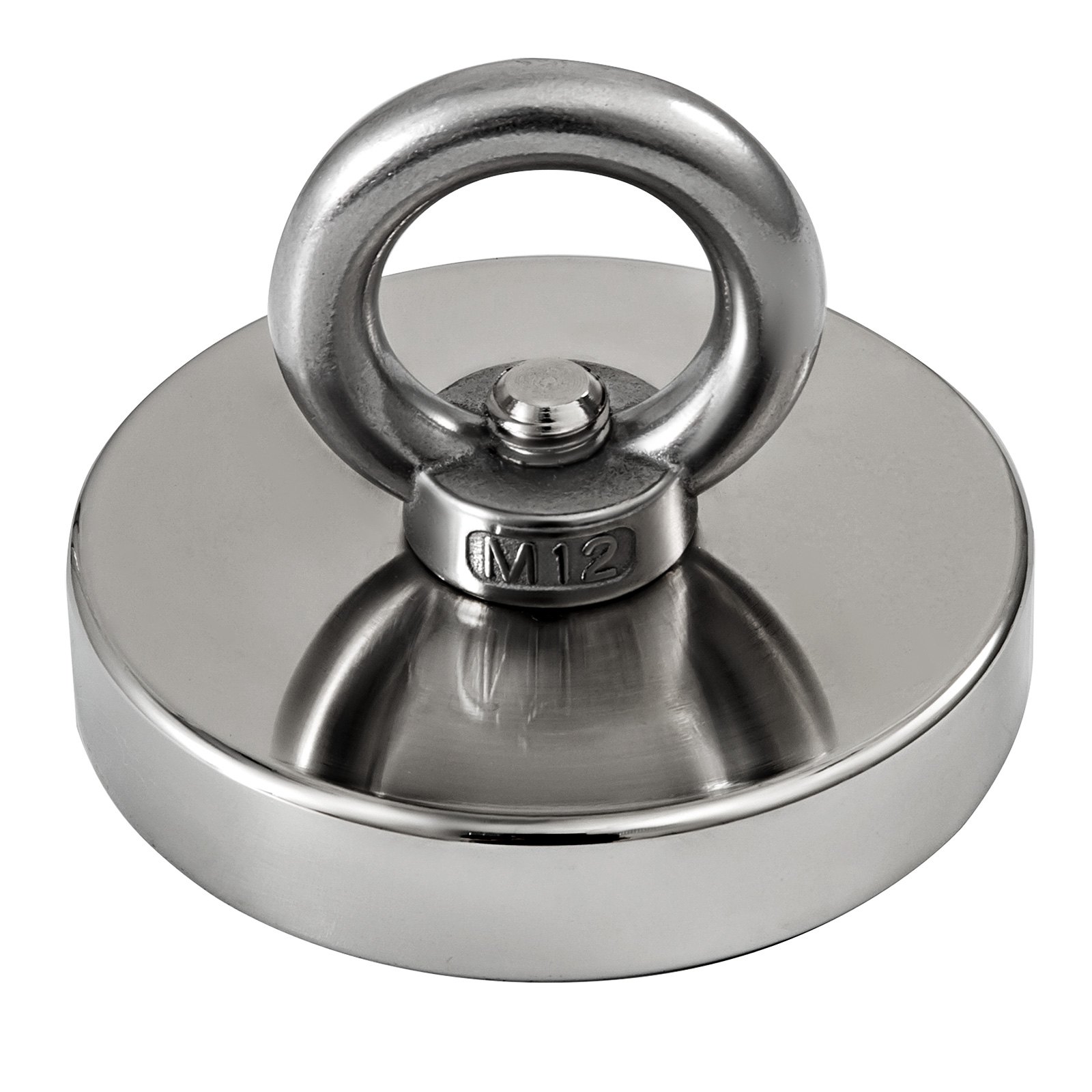 Vevor 90 Mm Neodym Suchmagnet Bergemagnet Starkmagnet 300kg Magnetangeln 20m