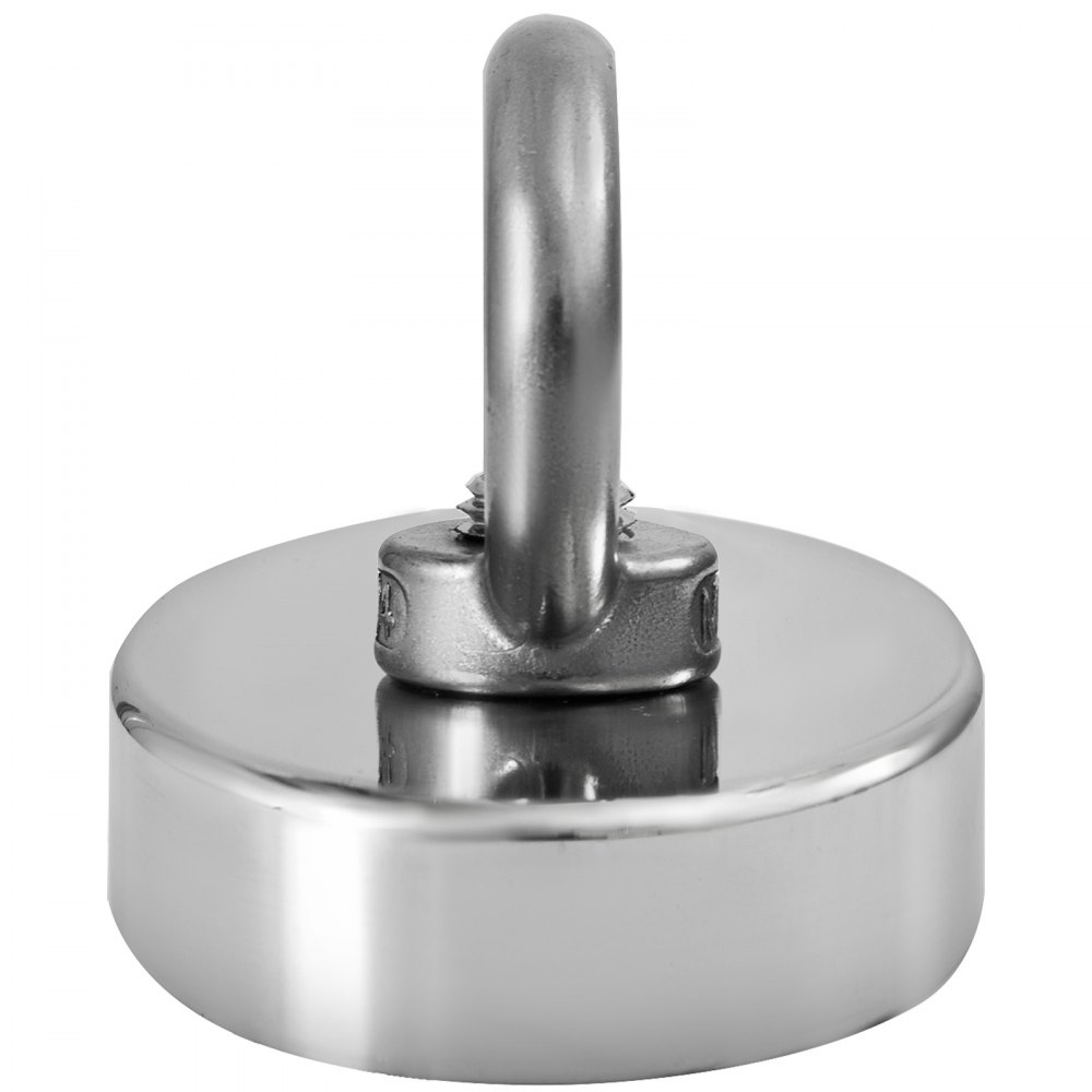 Neodym Bergemagnet Suchmagnet Set 136kg 60mm Magnetfischen Mit 19m Seil Koffer