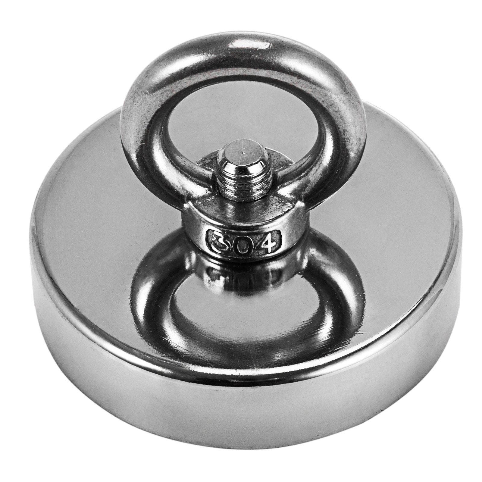 450kg Neodym Bergemagnet Suchmagnet Magnetangeln Magnetfischen Haftkraft 100mm