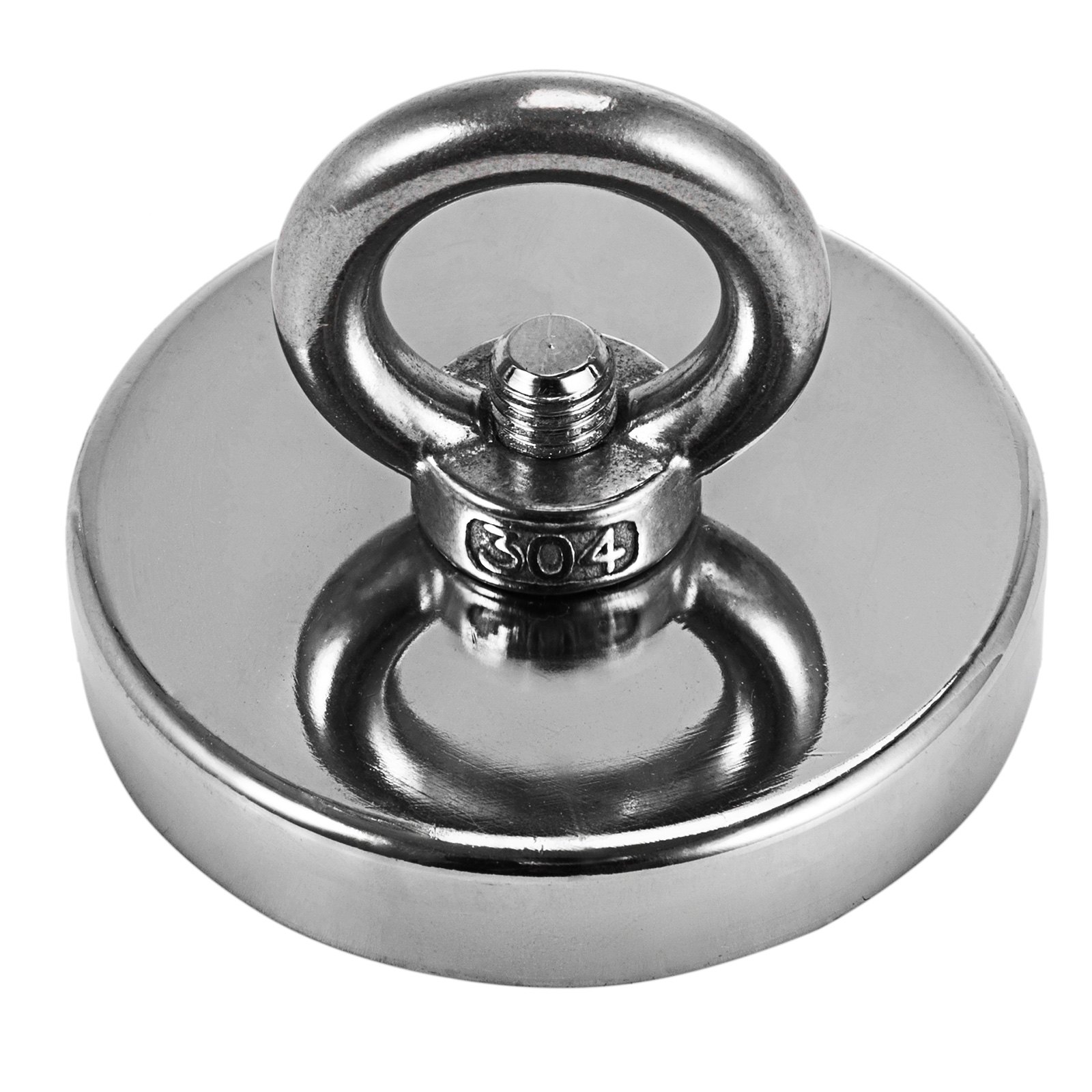 Neodym Magnet Magnetfischen Bergemagnet 136mm 800 Kg Stark Suchmagnet Ndfeb Neu+