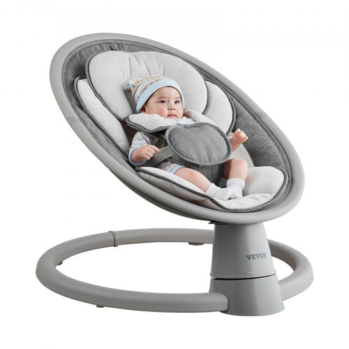 VEVOR Babyschaukel, 5-Gang-Babywippe, tragbare Babyschaukel mit Fernbedienung, Touchpanel, Bluetooth-Musik, 10 Liedern & 5-Punkt-Sicherheitsgurt fr Kinder im Alter von 09 Monaten bis zu 9 kg | VEVOR DE VEVOR Babyschaukel, 5-Gang-Babywippe, tragbare Babyschaukel mit Fernbedienung, Touchpanel, Bluetooth-Musik, 10 Liedern & 5-Punkt-Sicherheitsgurt fr Kinder im Alter von 09 Monaten bis zu 9 kg | VEVOR DE