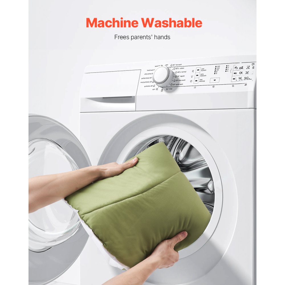 VEVOR Spielmatte, Erlebnisdecke mit 6 sensorischen Spielzeugen, blattförmige Bauchzeitmatte für Neugeborene im Alter von 0–18 Monaten, Geschenk für motorische Fähigkeiten & frühe kognitive Entwicklung