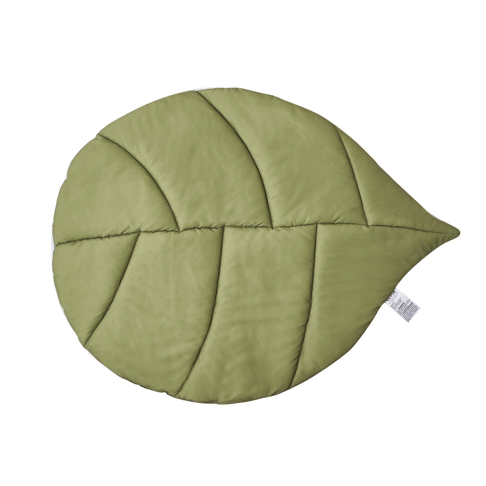 VEVOR Play Mat, Activity Mat with 6 Sensory Toys, Leaf-Shaped Tummy Time Mat for Newborns Aged 0-18 Months, Gift for Motor Skills & Early Cognitive Development