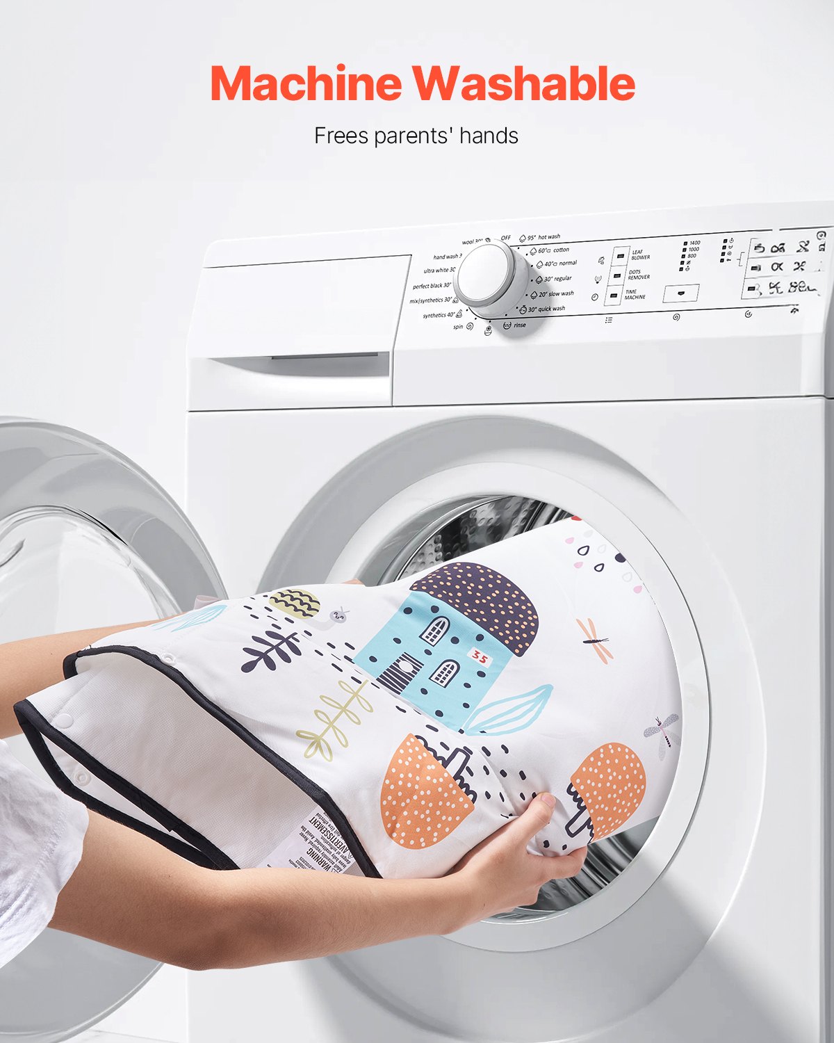 VEVOR Spielmatte 1060x1060x555 mm, Erlebnisdecke mit 6 abnehmbaren sensorischen Spielzeugen, mit hochklappbaren Seiten & weichem Stoff zur Entwicklung sensorischer & motorischer Fähigkeiten