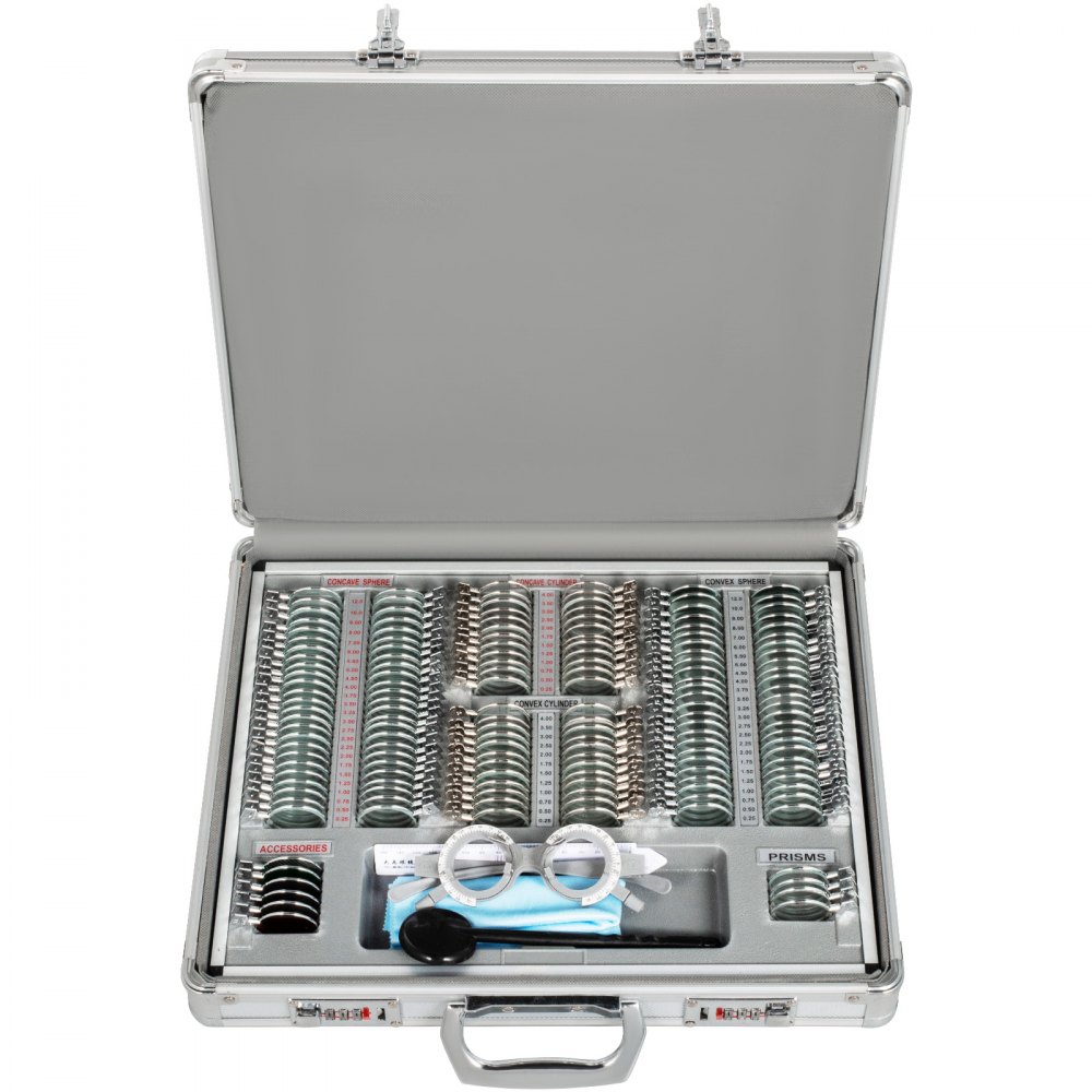 Trial lens set Optische Optik Versuchslinsenrahmen 158pcs Optical Trial Lens Set