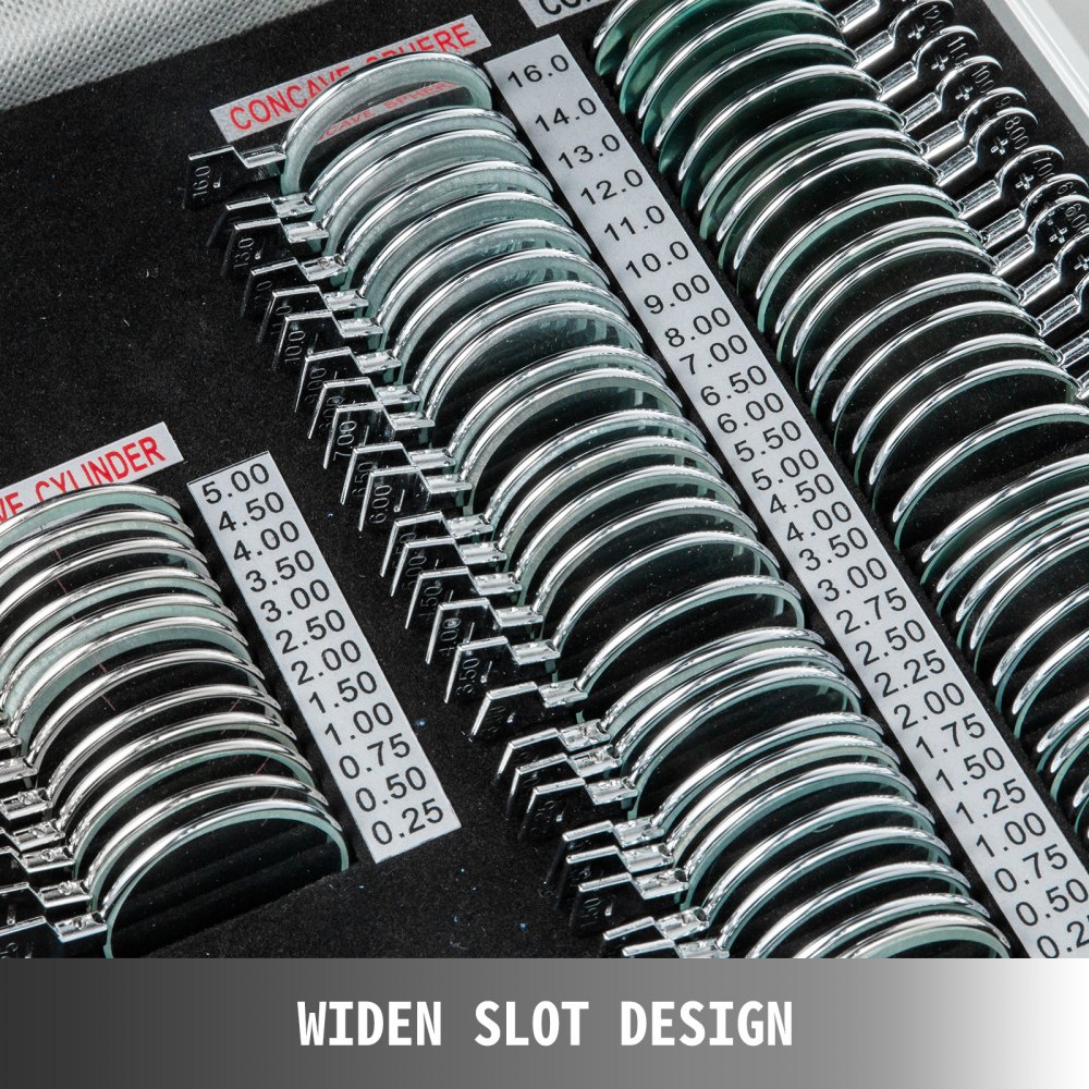 68pcs trial Lens Set Metallfelge Optometrie linse Versuchslinse optikgeschäfte