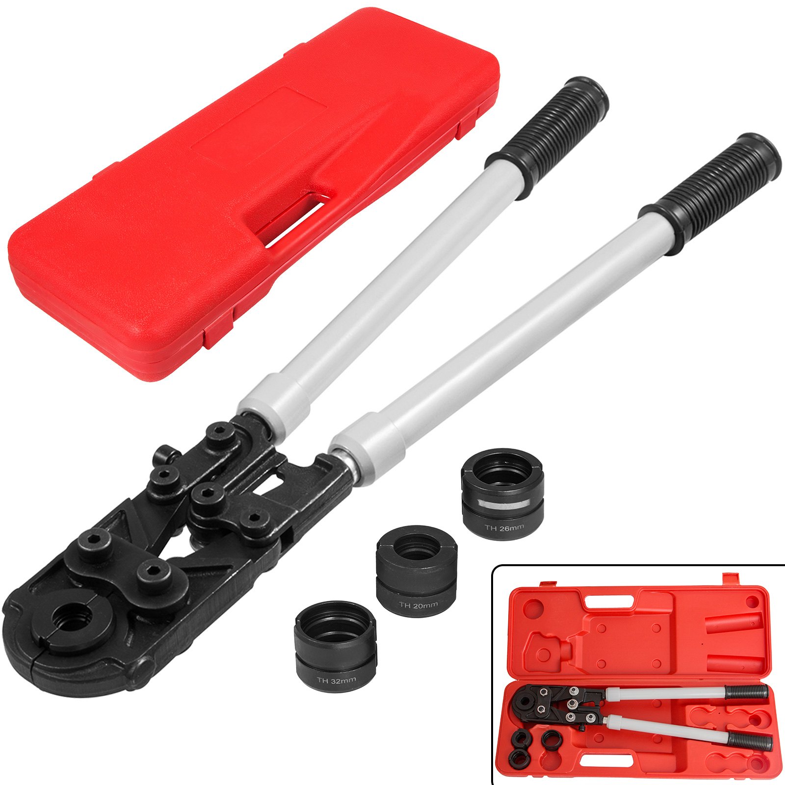 Presszange Th-kontur Rohrpresszange Für Pex-/kupfer-/stahlrohr Th16-32