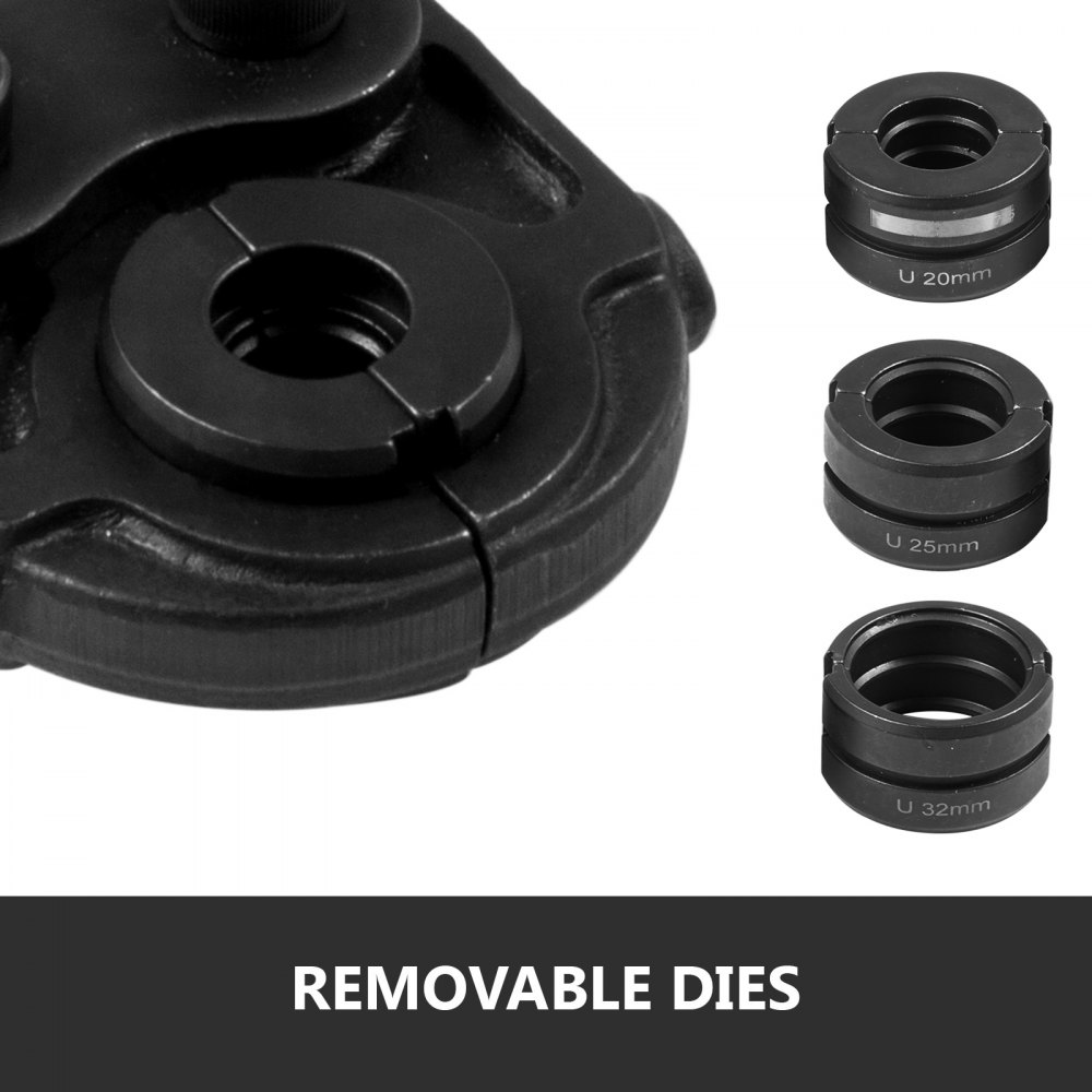 Presszange U-Kontur Rohrpresszange für PEX/Kupfer/Verbundrohr U16-32