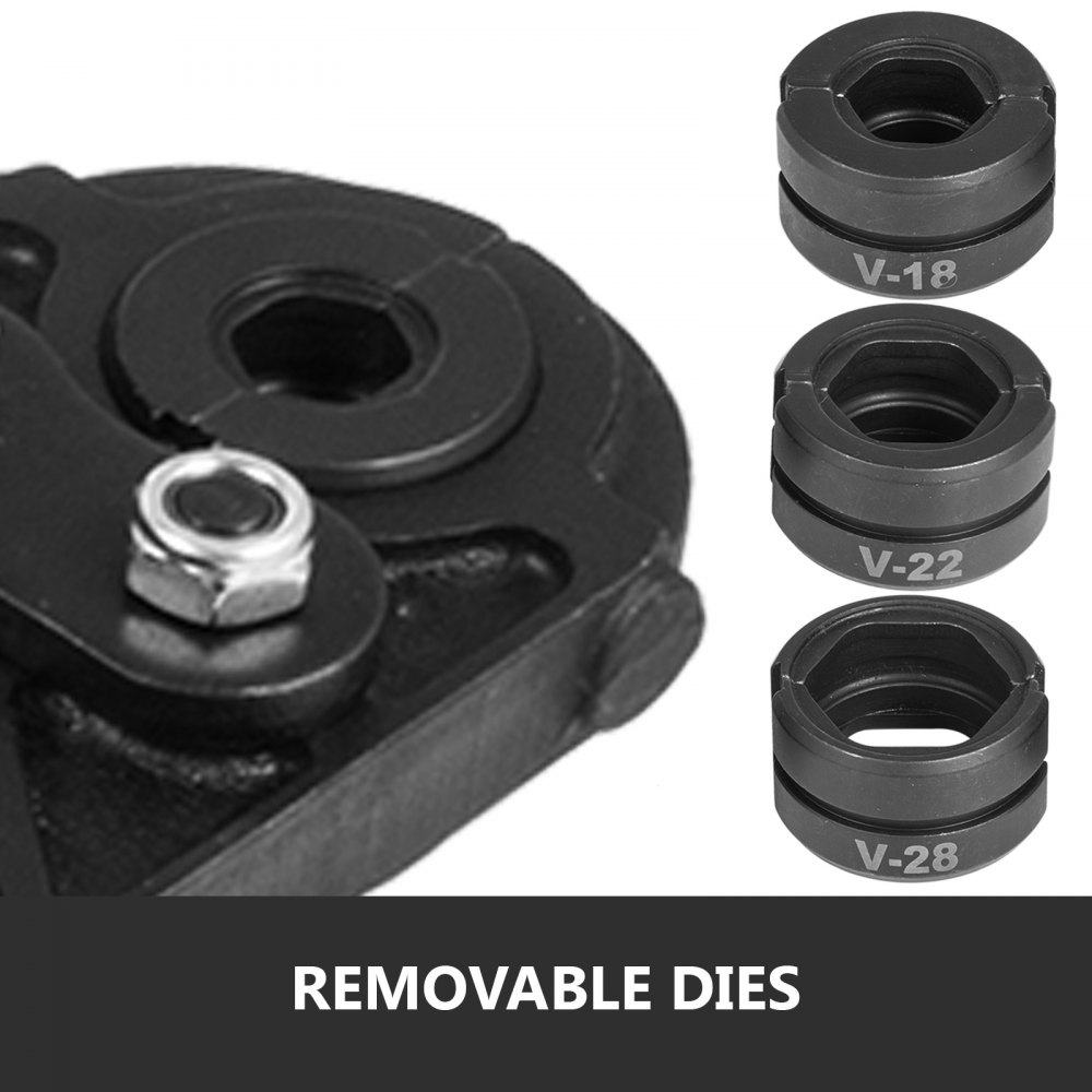 Presszange V-kontur Rohrpresszange Für Pex/kupfer/verbundrohr V15-28