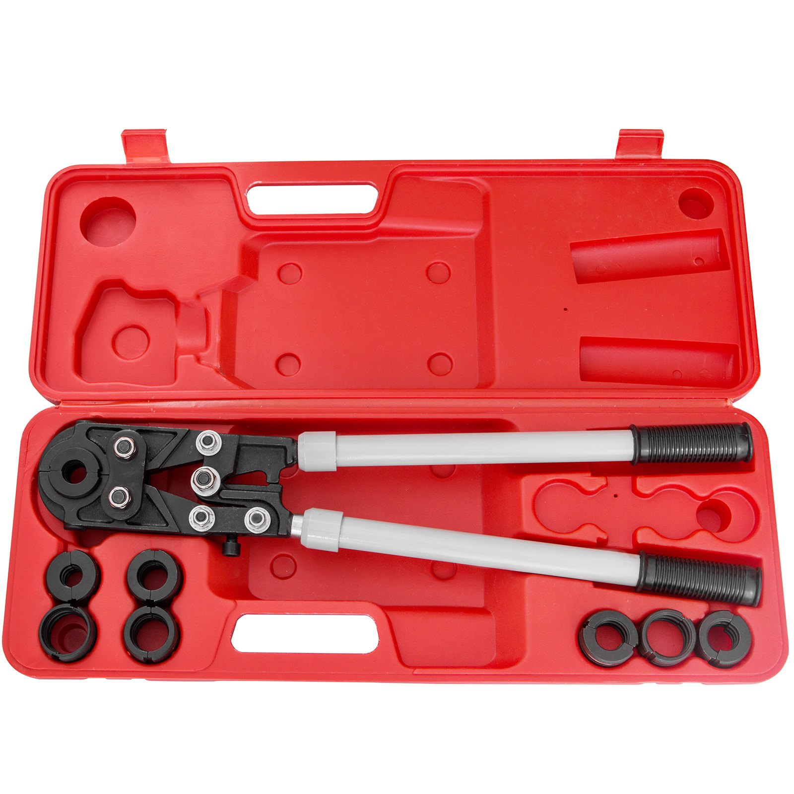 VEVOR Presszange U/TH-Kontur Rohrpresszange für PEX/Kupfer/Verbundrohr U16-32 TH16-32