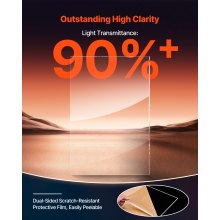 VEVOR 2x Plexiglas-Acrylplatten 610x914mm Kunststoffplatten transparent 6mm dick