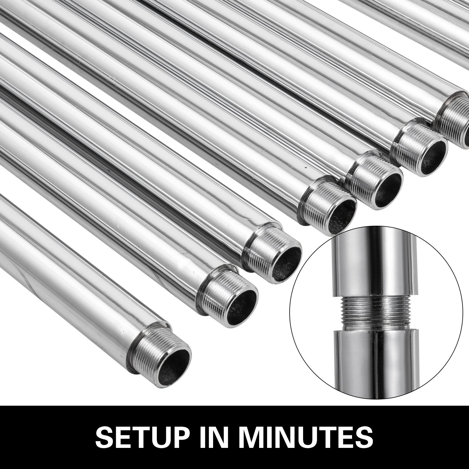 VEVOR 6M Luftyoga Hängematte Set Luftyoga Trapez Schaukel Zubehör Luft Yoga Ständer Aufhängung für Yoga Anti-Schwerkraft(Weiß)