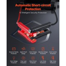 VEVOR Starthilfe Powerbank, 4000 A Spitze, Auto Starthilfe, Batterie-Booster mit Luftkompressor, Starthilfekabel, LCD-Display, LED, Lithium-Starthilfebox für alle Benzin-/bis zu 10 l Dieselmotoren