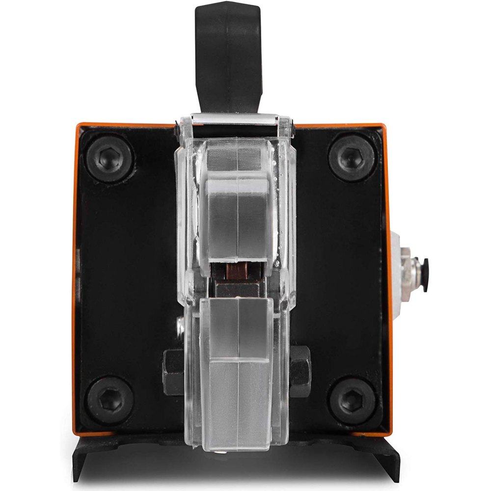 VEVOR Pneumatisches Crimpwerkzeug Am-10, Luftbetriebene Kabelschuh-Crimpmaschine zum Crimpen von bis zu 16 mm², Pneumatische Crimpzangenmaschine mit 10 Matrizensätzen