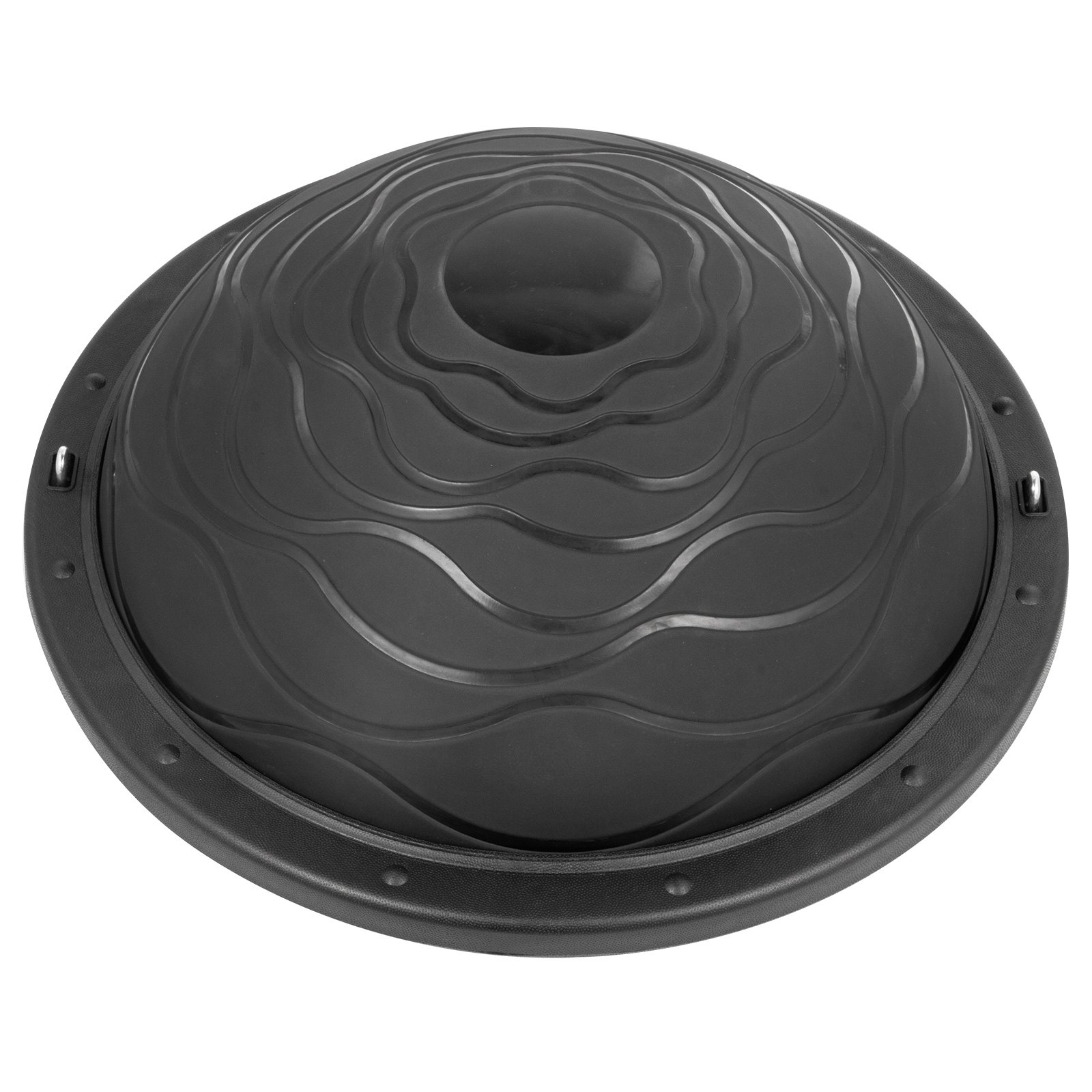 VEVOR Balance Ball Half Ball Balance Trainer Balance Trainer Krafttraining Balance Yoga Belastbarkeit Bis zu 500 KG Balance Bälle Fitness Übung mit Pumpe(Schwarz)