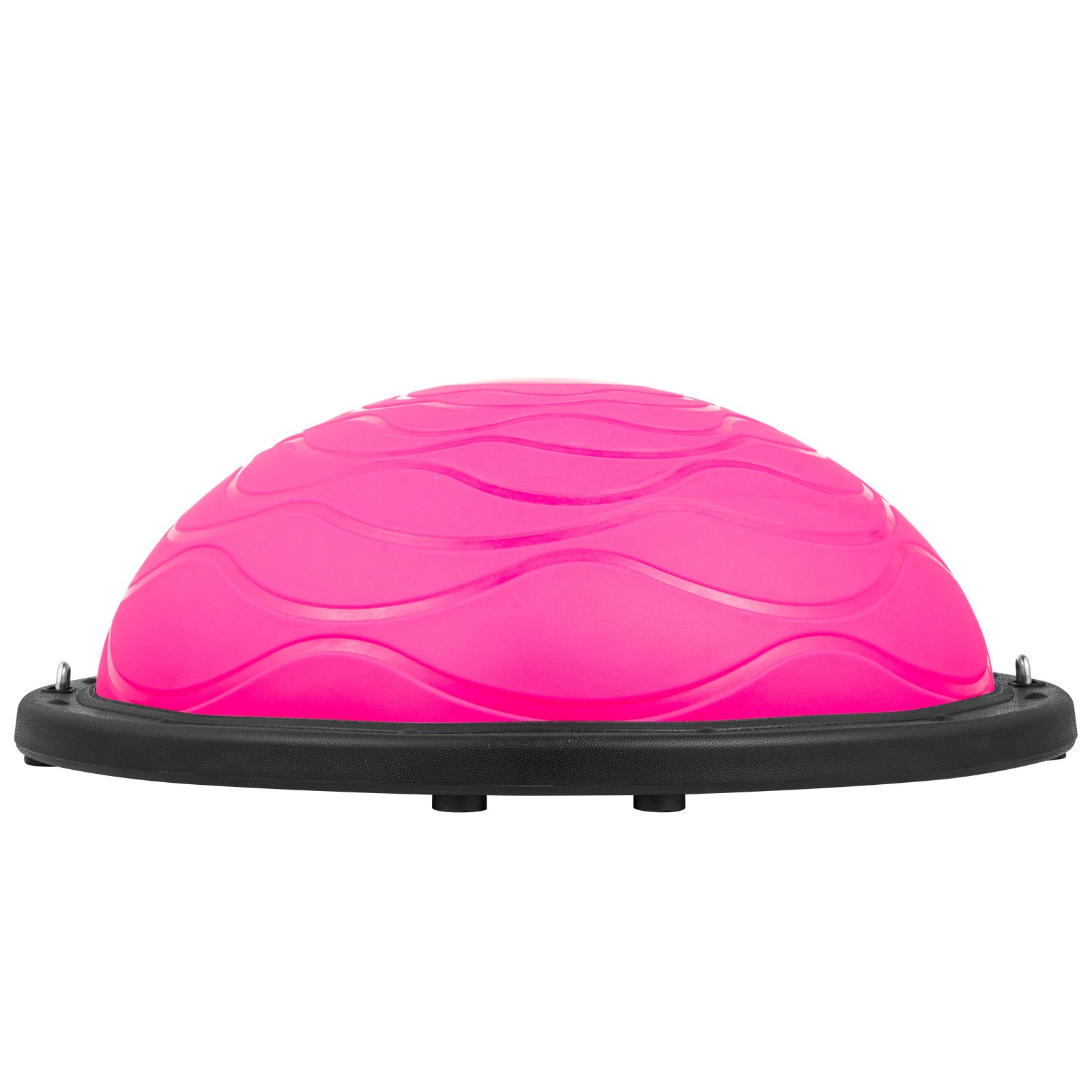 VEVOR Balance Ball Half Ball Balance Trainer Balance Trainer Krafttraining Balance Yoga Belastbarkeit Bis zu 500 KG Balance Bälle Fitness Übung mit Pumpe(Pink)