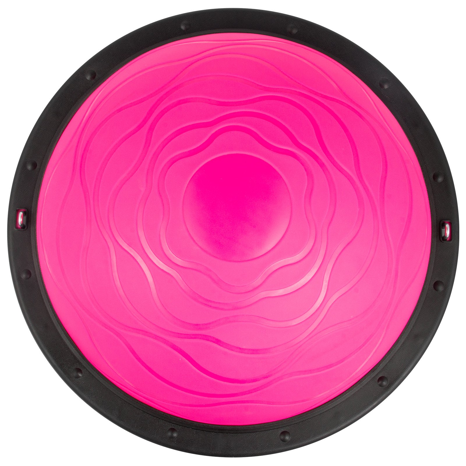 VEVOR Balance Ball Half Ball Balance Trainer Balance Trainer Krafttraining Balance Yoga Belastbarkeit Bis zu 500 KG Balance Bälle Fitness Übung mit Pumpe(Pink)