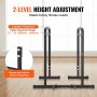 VEVOR Dip-Stange Dip-Ständer-Station Höhenverstellbar 200 kg, Fitness-Workout-Dip-Stange-Station, Stabilisator, Parallette-Liegestützständer, Parallelbarren für Krafttraining im Heim-Fitnessstudio