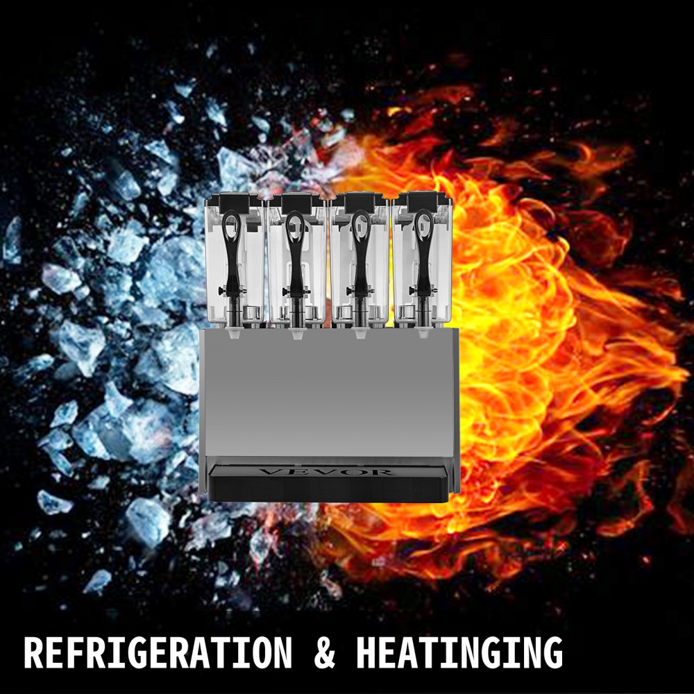 24l Hot＆cold Getränkespender Kaltgetränke Kaltes Heißes Getränk Juice Dispenser