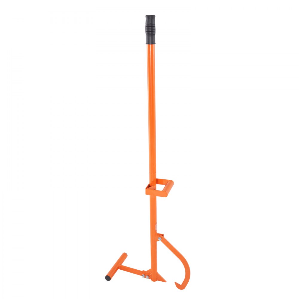 VEVOR Fällheber, 1219 mm, 4-in-1 Hochleistungs-Stammheber aus Stahl, multifunktionale Stammrolle, verstellbarer Wendehaken, Stammwender, Forst-Multitool zum Rollen, Schneiden und Anheben von Stämmen