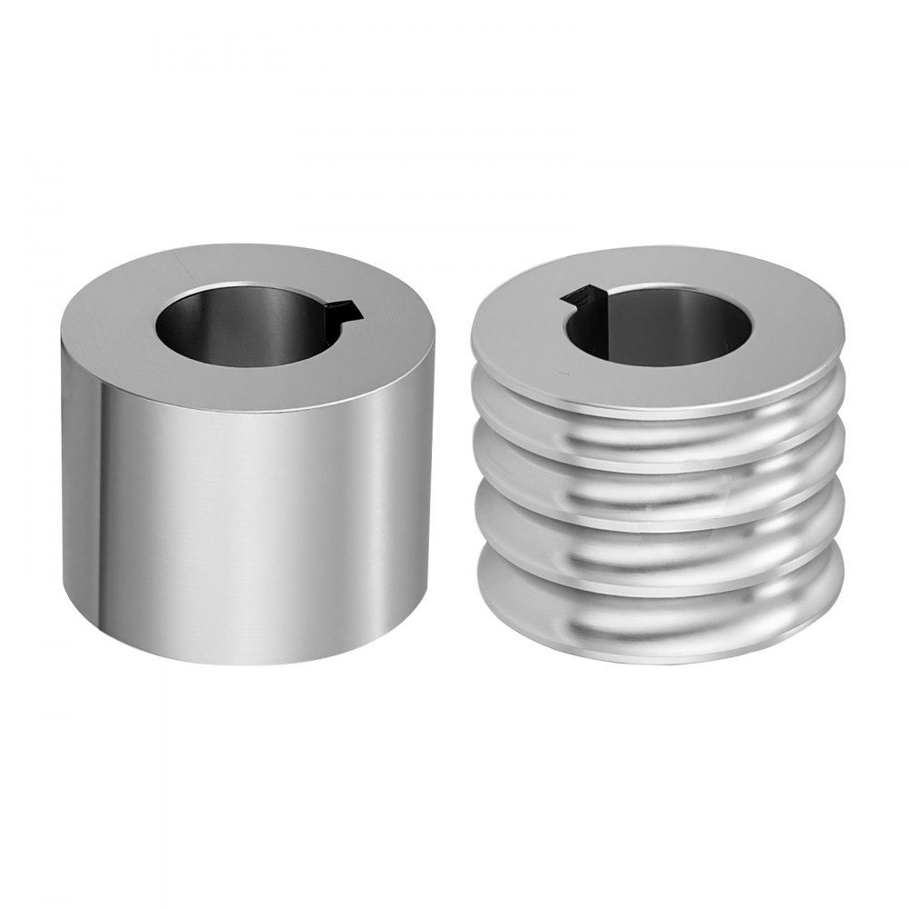 VEVOR Ersatzteile für Schmuckwalzwerk 1 Halbrundwalze 1 Flachwalze 4 Größen, Zubehör für Schmuck-DIY-Werkzeuge, Hochwertiger Legierter Stahl, zum Pressen von Duktilen Metallen wie Gold Silber Kupfer