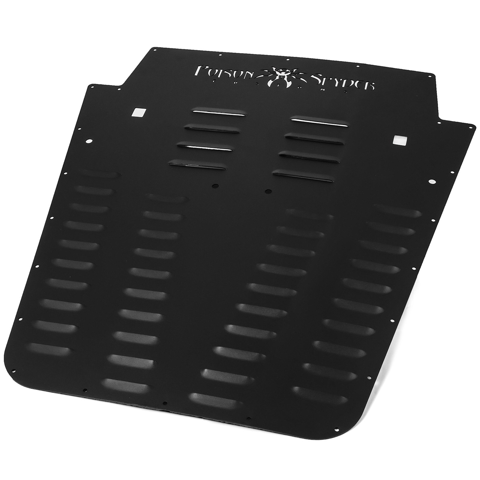 VEVOR Belüftete Motorhaube schwarz pulverbeschichtet Front Liner für 2013-2017 Jeep Wrangler JK