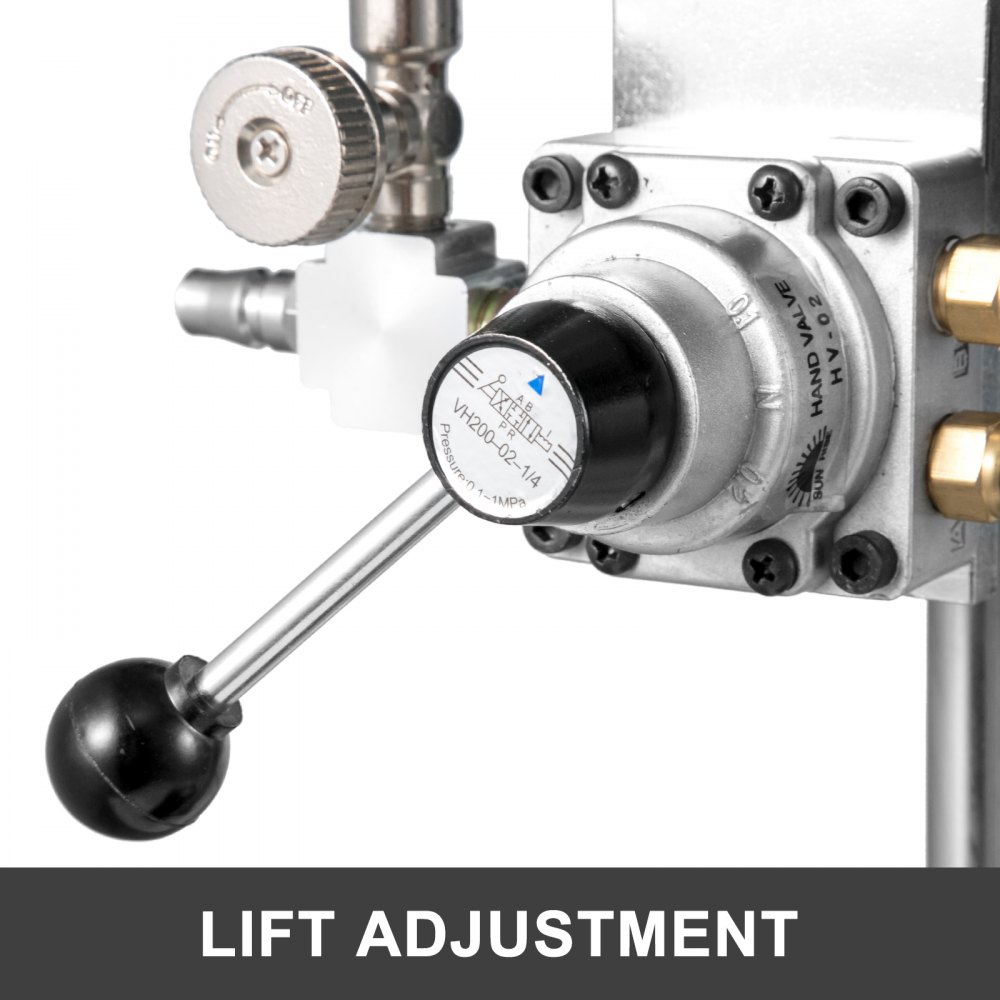Farbmischer Pneumatisch 20l Farbrührer Autohebe Rührstab Rührtechnik Leise Motor