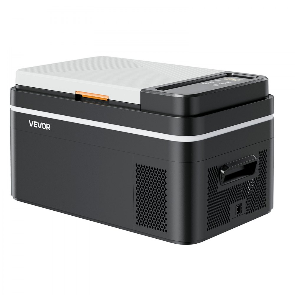 VEVOR Kompressor Kühlbox 22 L,12/24V DC Elektrische Gefrierbox mit App-Steuerung, 100–240 V AC Autokühlschrank für Camping Reisen Lastkraftwagen Angeln, 45 W Thermoelektrische Kühlbox Tragbar