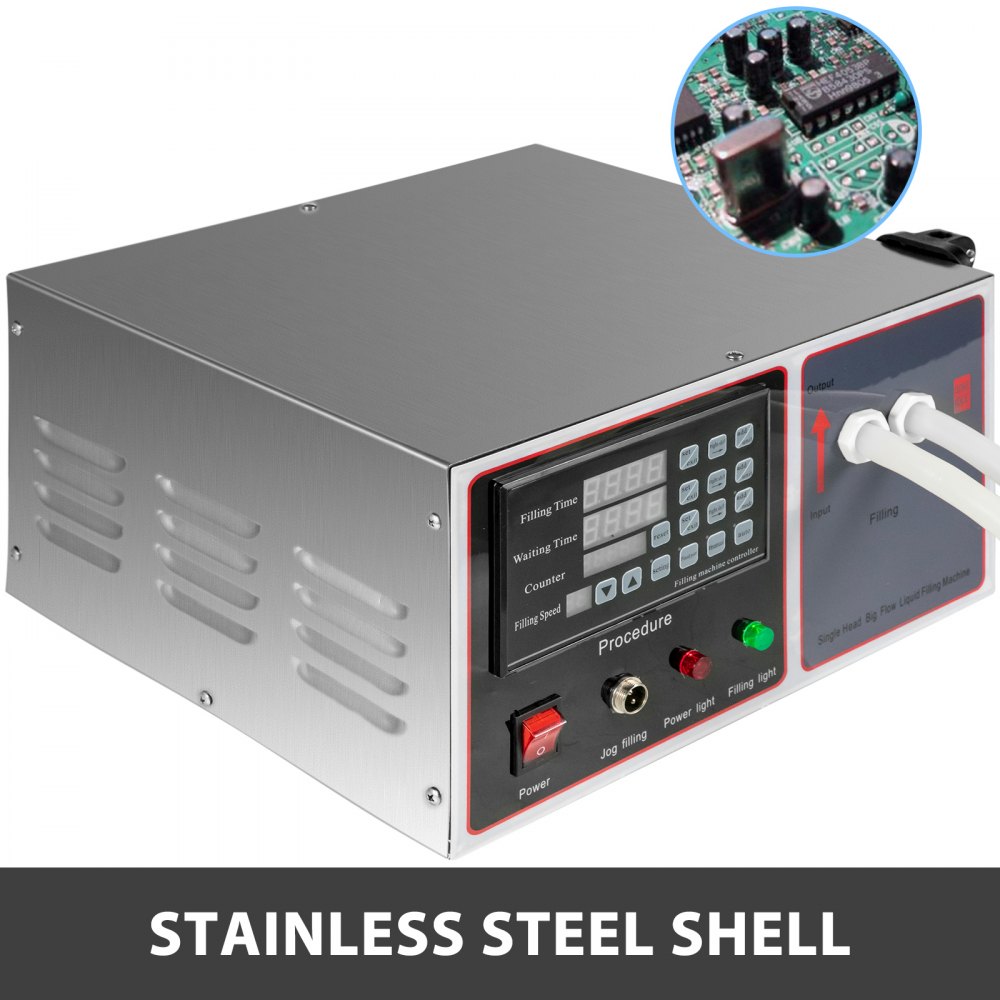 Füllmaschine Flüssigkeit Gfk17l 1 Düsen Hitzeschutz Edelstahl 30ml-17000ml